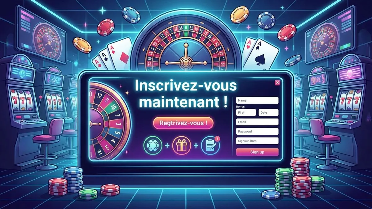 Inscription avec bonus